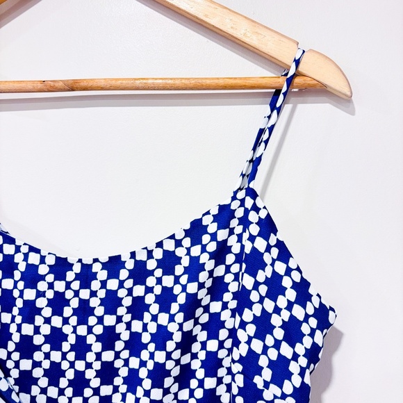 BANANA REPUBLIC Blue patterned dress - Picture 5 of 9